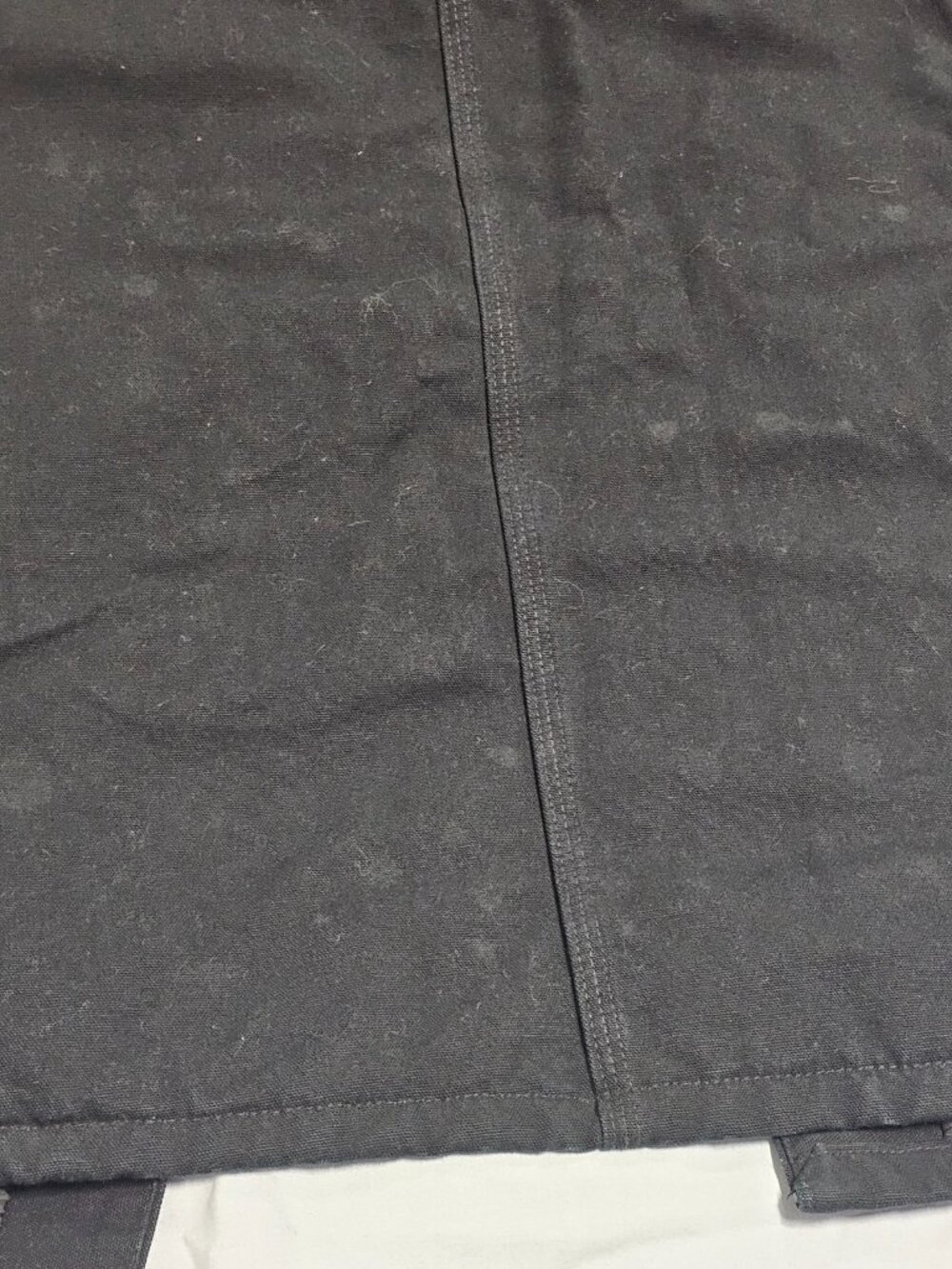 Carhartt X Chrysler Imported From Detroit Black Denim Men's Jacket Size M - Picture 15 of 16